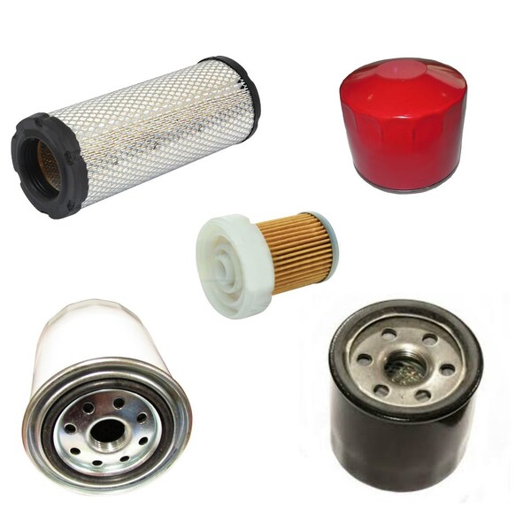 Aic Replacement Parts Filter Kit Fits Kubota L2800 L3400 L3700SU HST 2097690-KUBOTAFILTERKIT - main